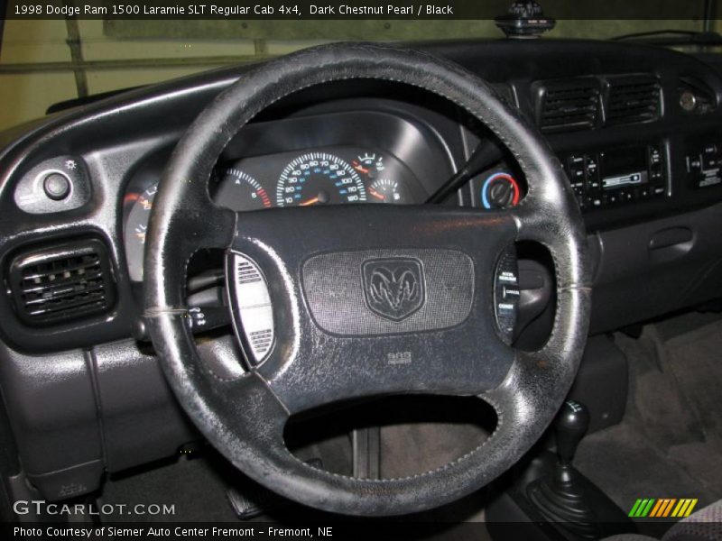 Dark Chestnut Pearl / Black 1998 Dodge Ram 1500 Laramie SLT Regular Cab 4x4