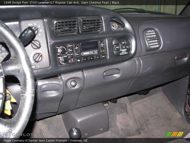 Dark Chestnut Pearl / Black 1998 Dodge Ram 1500 Laramie SLT Regular Cab 4x4