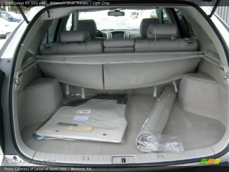 Millenium Silver Metallic / Light Gray 2008 Lexus RX 350 AWD