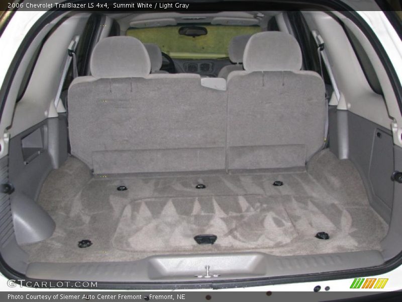 Summit White / Light Gray 2006 Chevrolet TrailBlazer LS 4x4