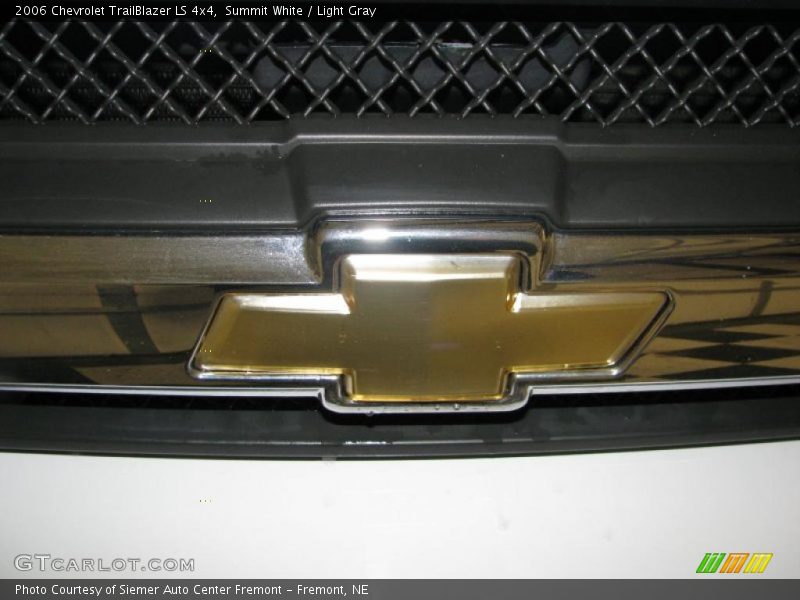 Summit White / Light Gray 2006 Chevrolet TrailBlazer LS 4x4