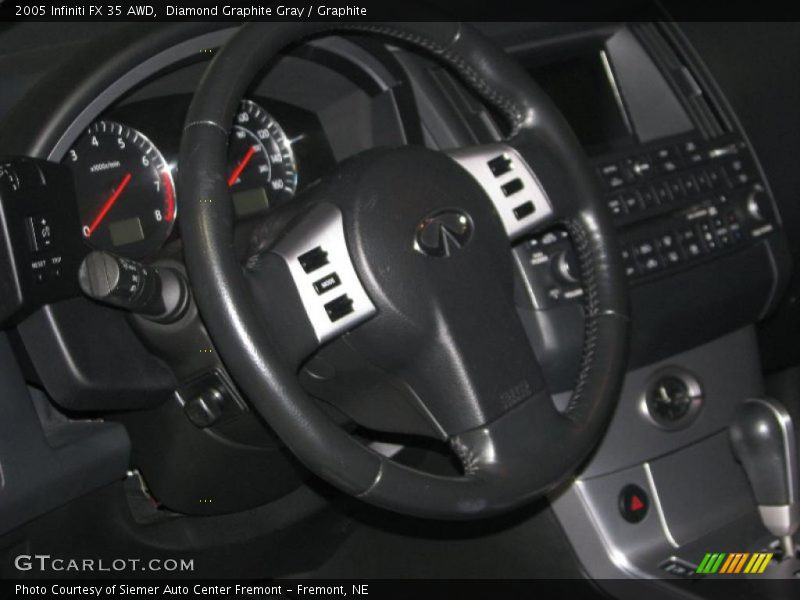 Diamond Graphite Gray / Graphite 2005 Infiniti FX 35 AWD