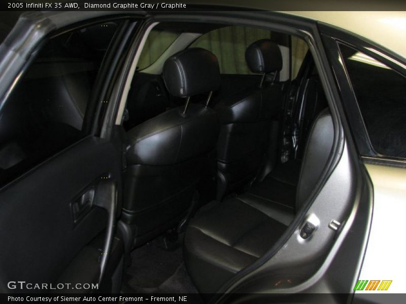 Diamond Graphite Gray / Graphite 2005 Infiniti FX 35 AWD
