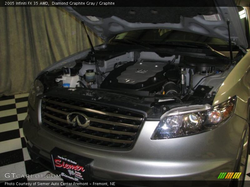 Diamond Graphite Gray / Graphite 2005 Infiniti FX 35 AWD