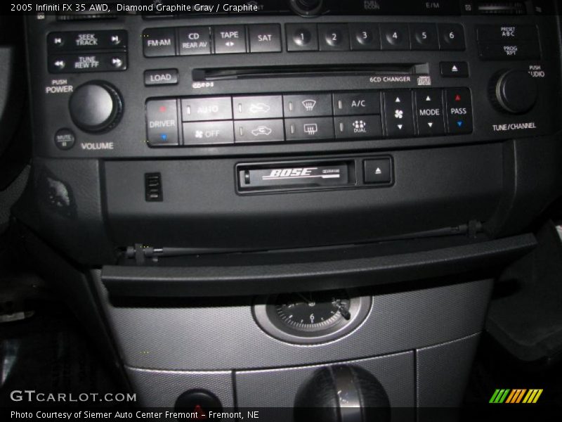 Diamond Graphite Gray / Graphite 2005 Infiniti FX 35 AWD