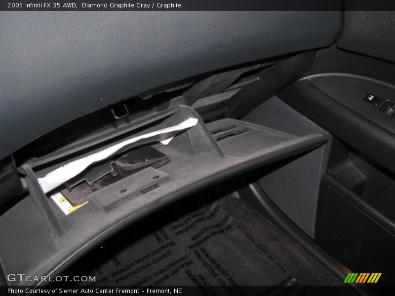 Diamond Graphite Gray / Graphite 2005 Infiniti FX 35 AWD
