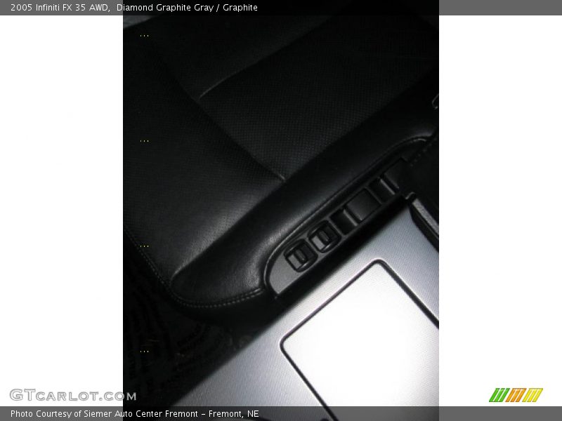 Diamond Graphite Gray / Graphite 2005 Infiniti FX 35 AWD