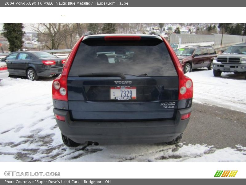 Nautic Blue Metallic / Taupe/Light Taupe 2004 Volvo XC90 T6 AWD