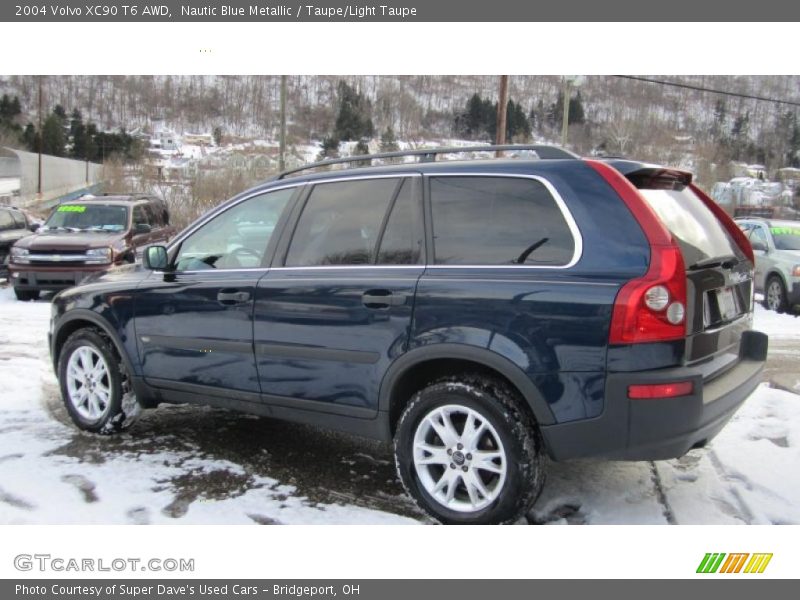 Nautic Blue Metallic / Taupe/Light Taupe 2004 Volvo XC90 T6 AWD