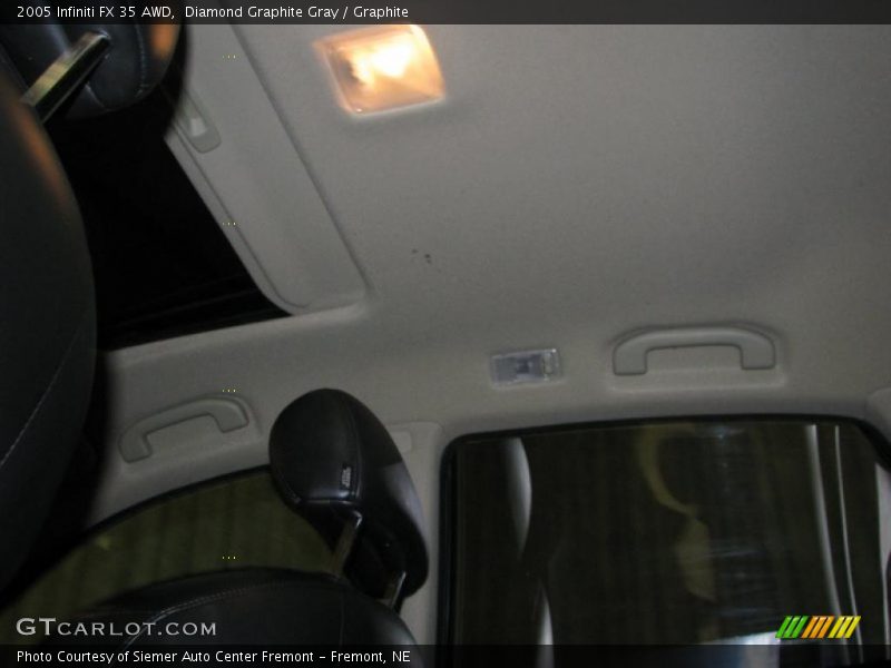 Diamond Graphite Gray / Graphite 2005 Infiniti FX 35 AWD