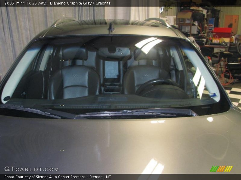 Diamond Graphite Gray / Graphite 2005 Infiniti FX 35 AWD