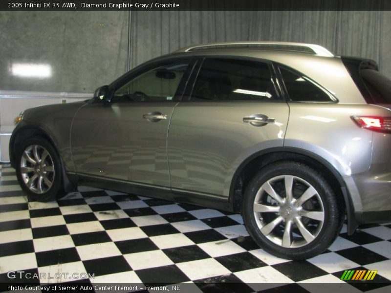 Diamond Graphite Gray / Graphite 2005 Infiniti FX 35 AWD