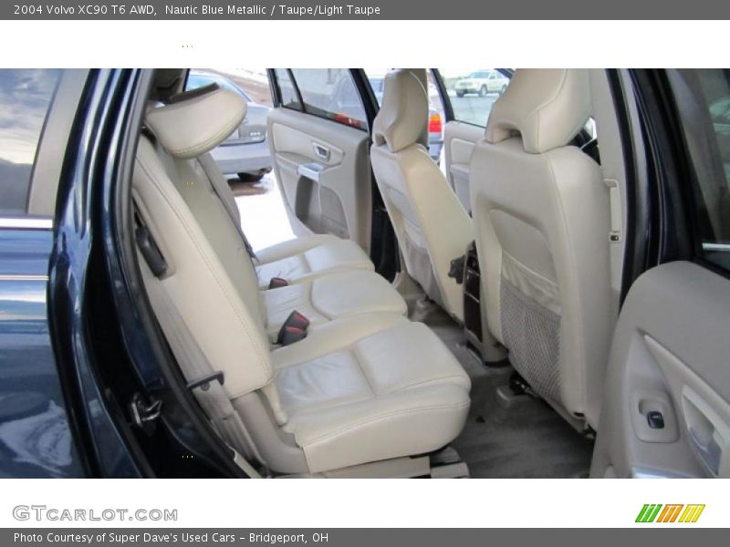 Nautic Blue Metallic / Taupe/Light Taupe 2004 Volvo XC90 T6 AWD
