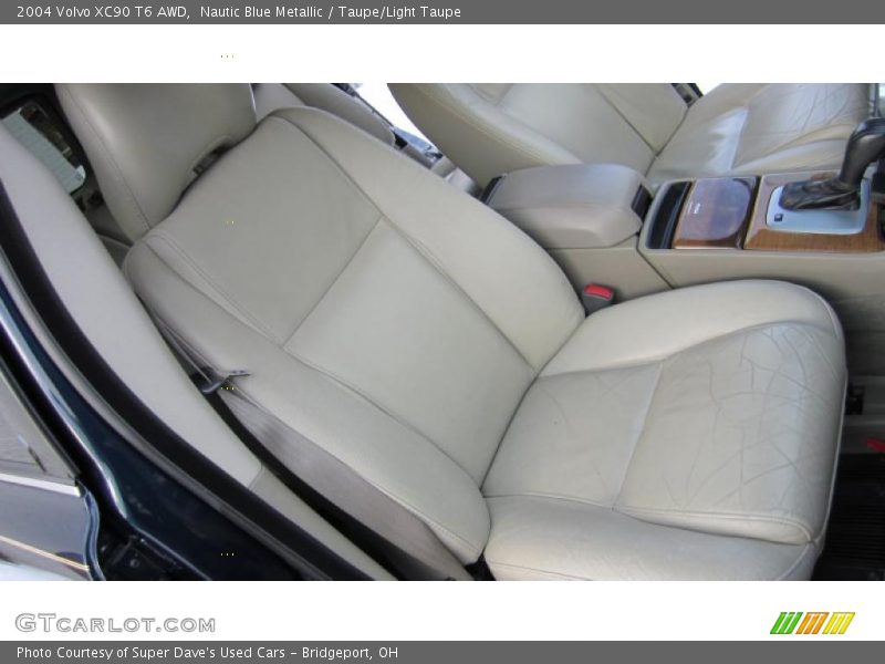 Nautic Blue Metallic / Taupe/Light Taupe 2004 Volvo XC90 T6 AWD