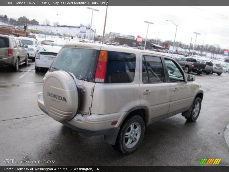 Naples Gold Metallic / Dark Gray 2000 Honda CR-V SE 4WD