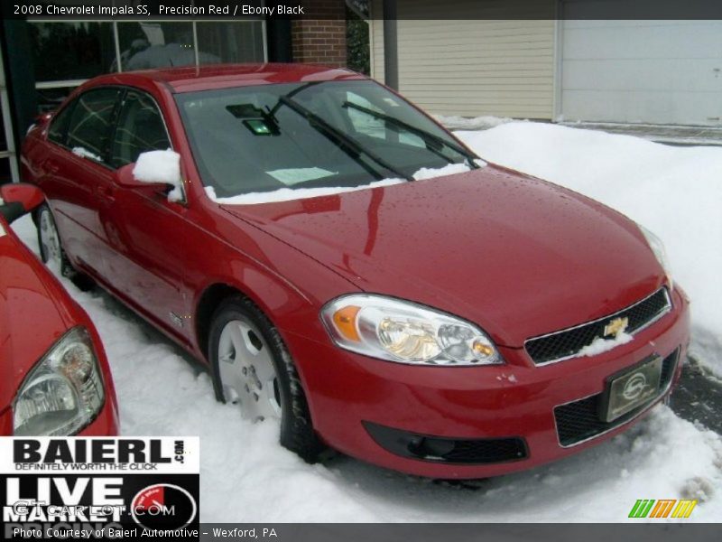 Precision Red / Ebony Black 2008 Chevrolet Impala SS