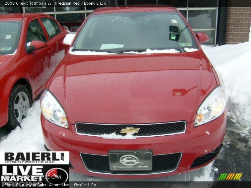 Precision Red / Ebony Black 2008 Chevrolet Impala SS
