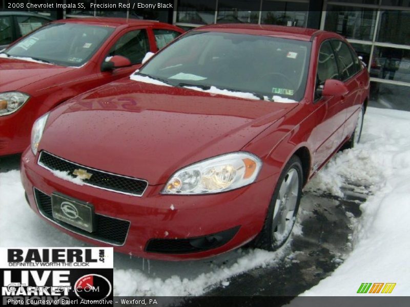 Precision Red / Ebony Black 2008 Chevrolet Impala SS
