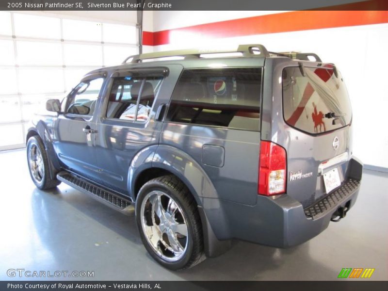 Silverton Blue Pearl / Graphite 2005 Nissan Pathfinder SE