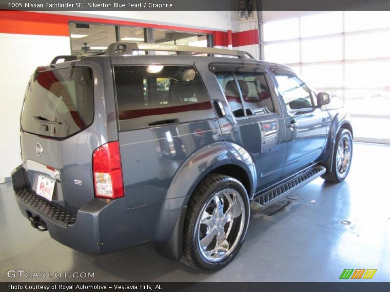 Silverton Blue Pearl / Graphite 2005 Nissan Pathfinder SE