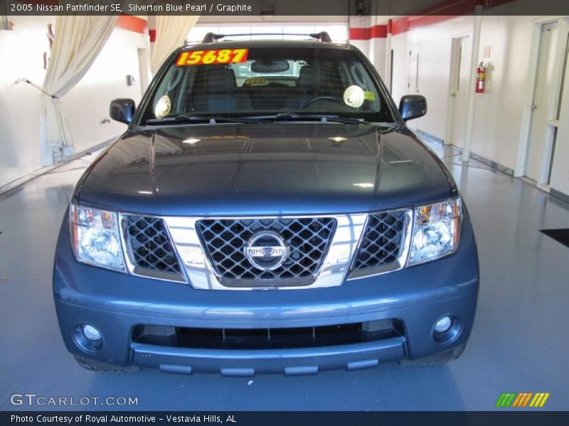 Silverton Blue Pearl / Graphite 2005 Nissan Pathfinder SE