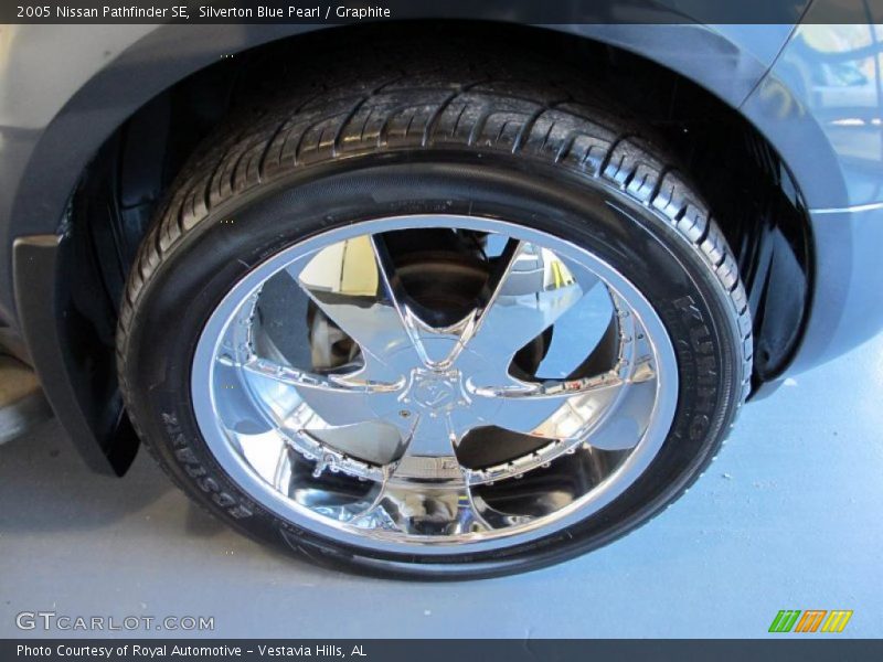 Custom Wheels of 2005 Pathfinder SE