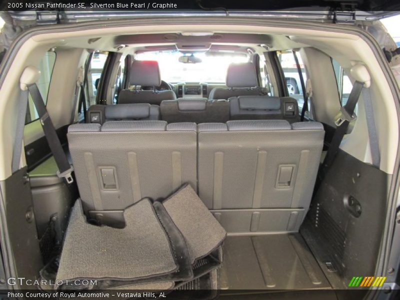  2005 Pathfinder SE Trunk
