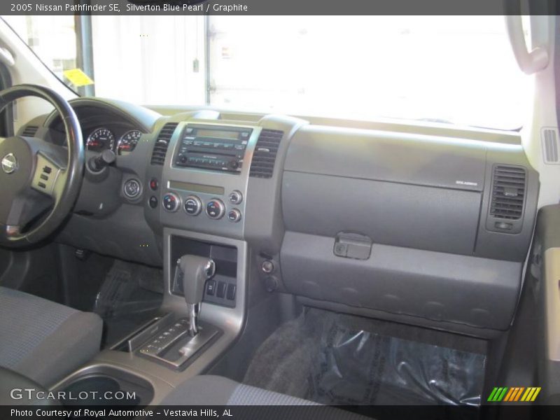 Silverton Blue Pearl / Graphite 2005 Nissan Pathfinder SE