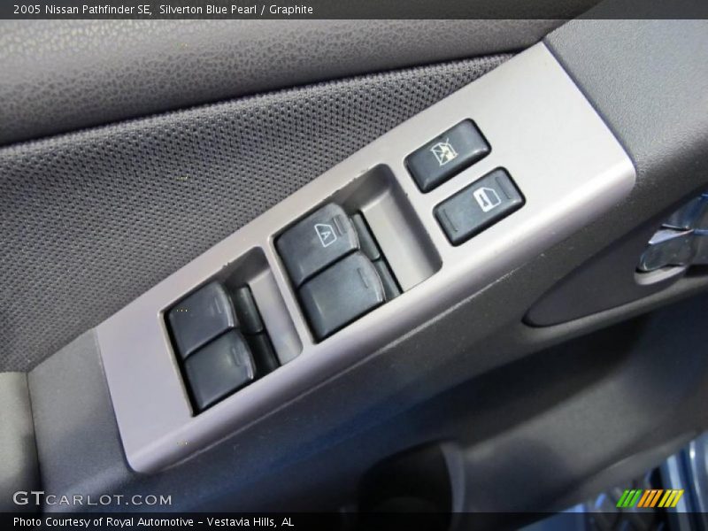 Silverton Blue Pearl / Graphite 2005 Nissan Pathfinder SE