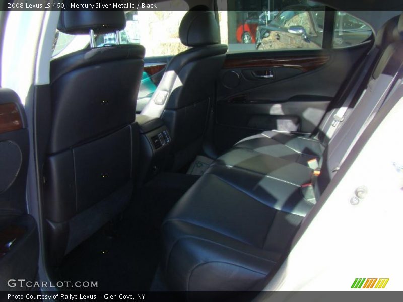 Mercury Silver Metallic / Black 2008 Lexus LS 460