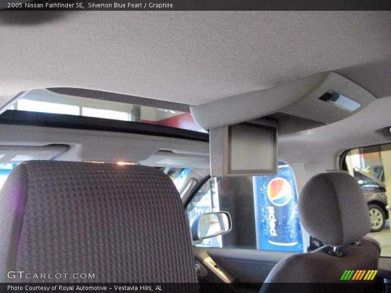Silverton Blue Pearl / Graphite 2005 Nissan Pathfinder SE