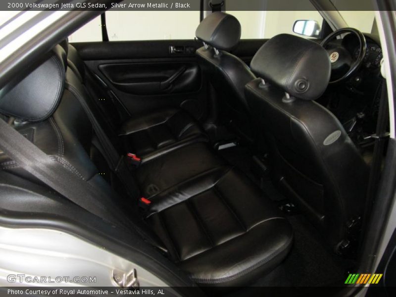 Silver Arrow Metallic / Black 2000 Volkswagen Jetta GLS Sedan