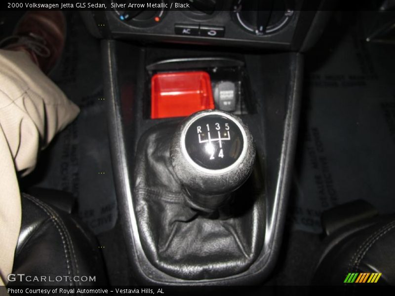 Silver Arrow Metallic / Black 2000 Volkswagen Jetta GLS Sedan