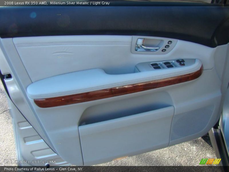 Millenium Silver Metallic / Light Gray 2008 Lexus RX 350 AWD