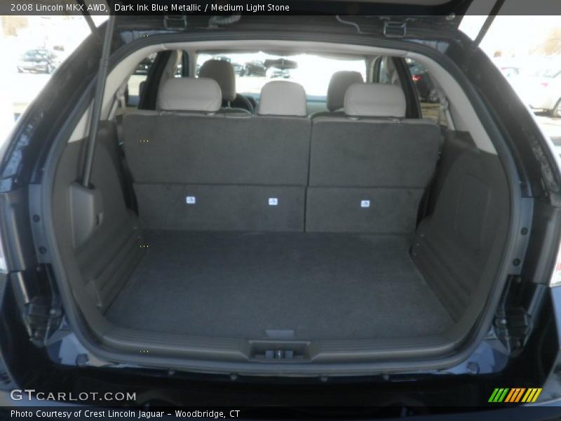 Dark Ink Blue Metallic / Medium Light Stone 2008 Lincoln MKX AWD