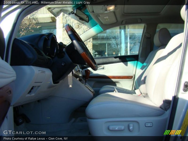 Millenium Silver Metallic / Light Gray 2008 Lexus RX 350 AWD
