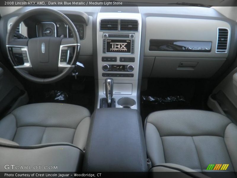 Dark Ink Blue Metallic / Medium Light Stone 2008 Lincoln MKX AWD
