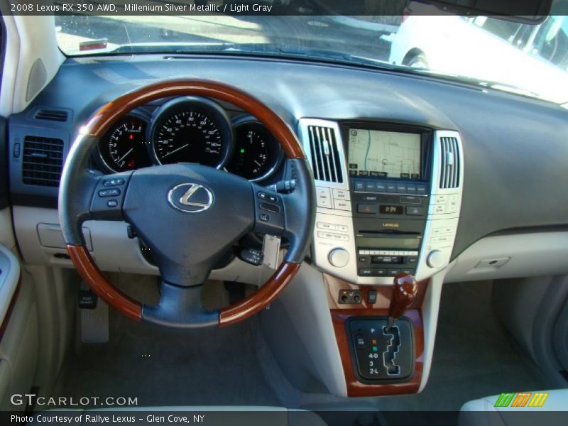 Millenium Silver Metallic / Light Gray 2008 Lexus RX 350 AWD