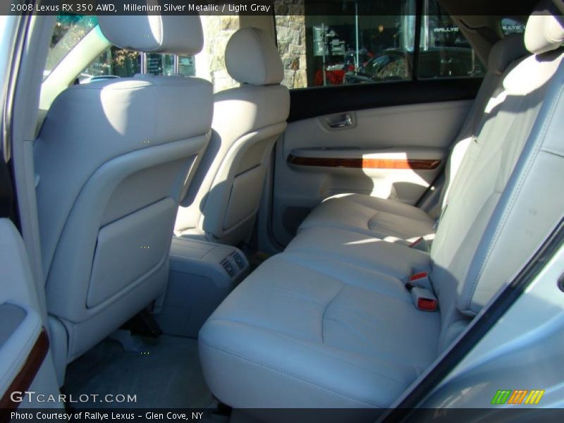 Millenium Silver Metallic / Light Gray 2008 Lexus RX 350 AWD