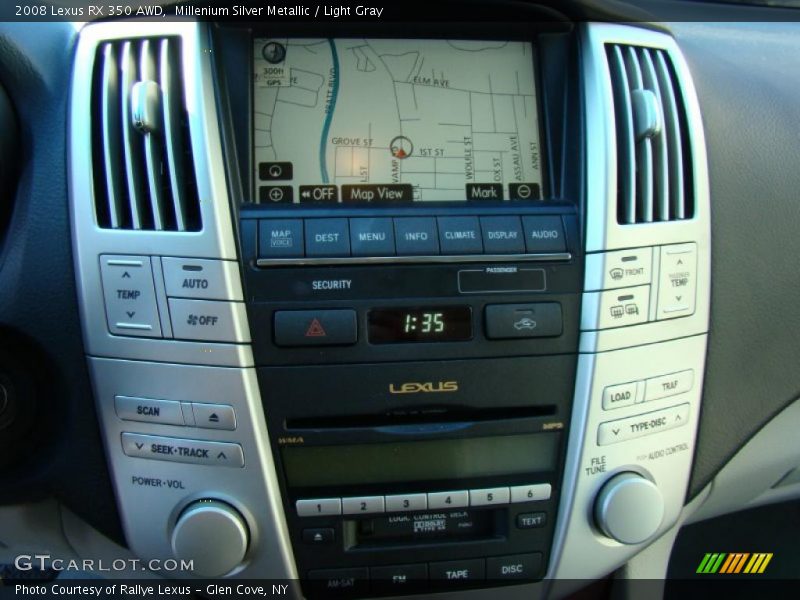Millenium Silver Metallic / Light Gray 2008 Lexus RX 350 AWD