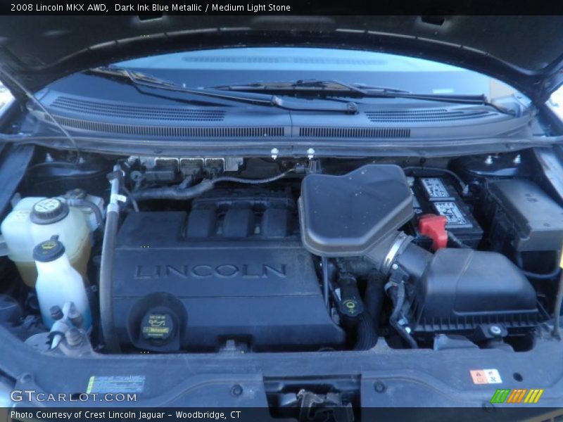 Dark Ink Blue Metallic / Medium Light Stone 2008 Lincoln MKX AWD