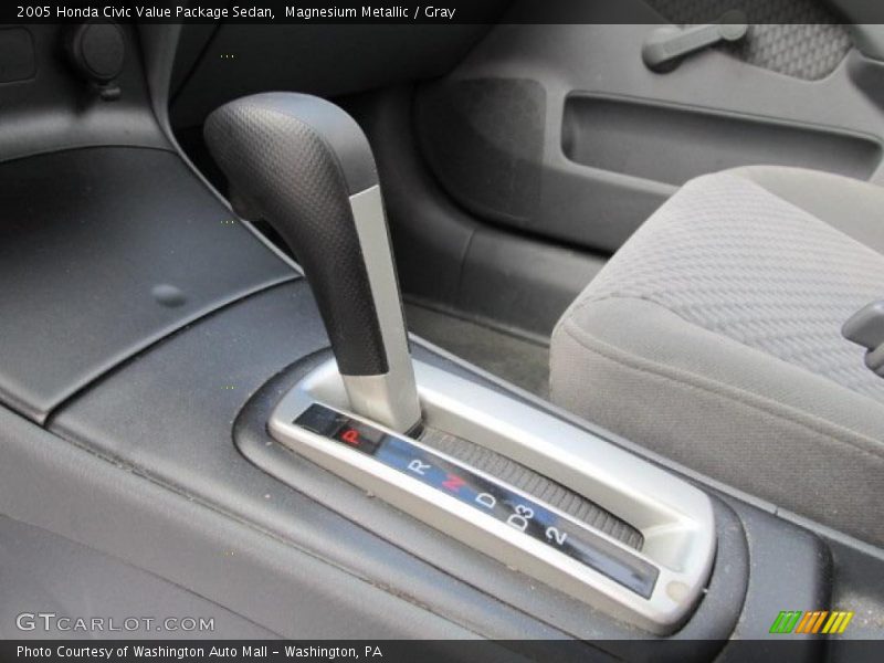  2005 Civic Value Package Sedan 4 Speed Automatic Shifter