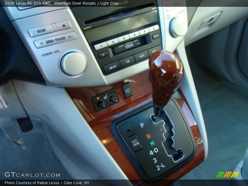 Millenium Silver Metallic / Light Gray 2008 Lexus RX 350 AWD