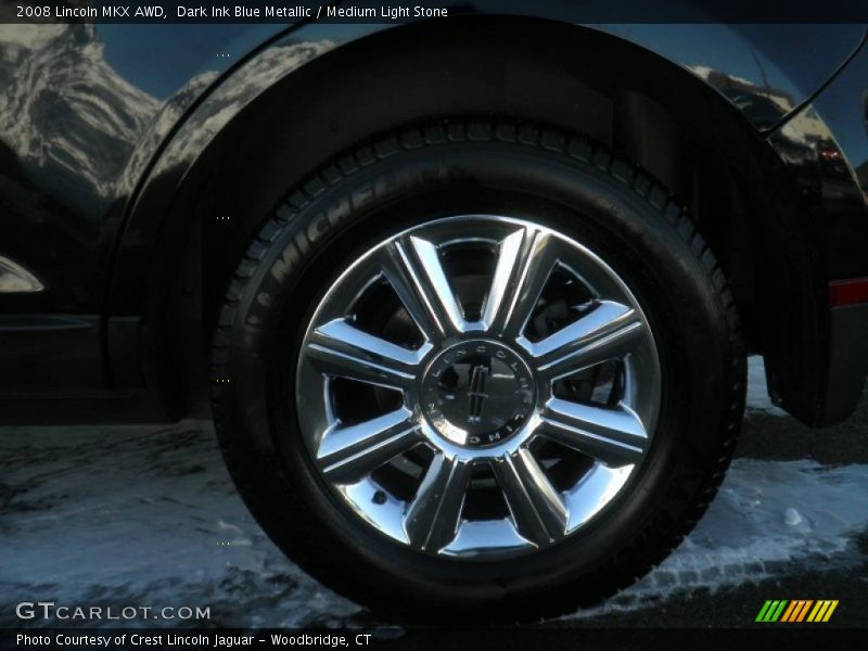 Dark Ink Blue Metallic / Medium Light Stone 2008 Lincoln MKX AWD