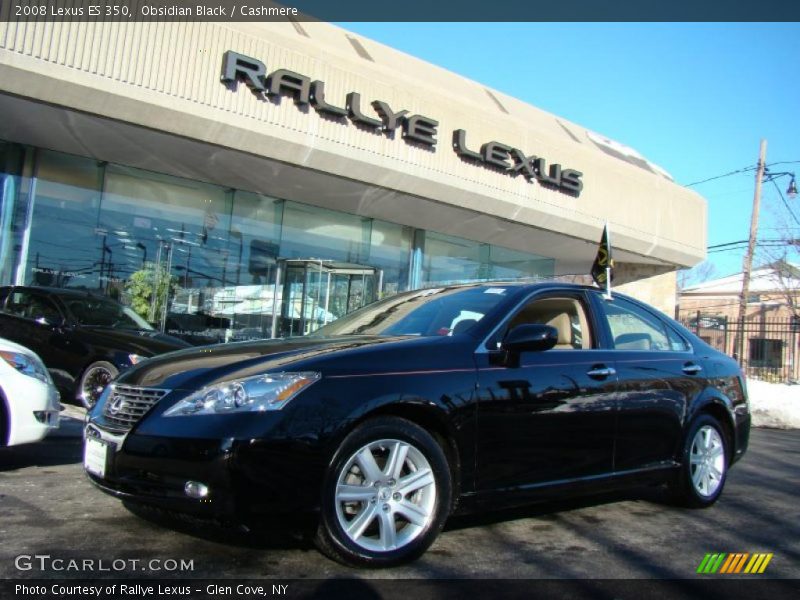 Obsidian Black / Cashmere 2008 Lexus ES 350