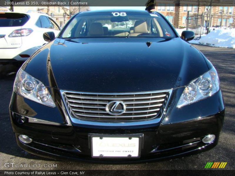 Obsidian Black / Cashmere 2008 Lexus ES 350