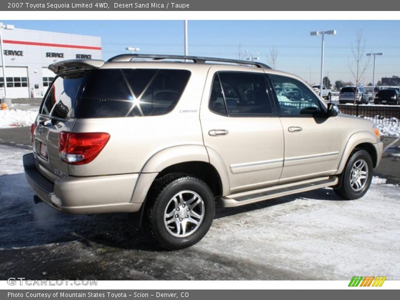Desert Sand Mica / Taupe 2007 Toyota Sequoia Limited 4WD