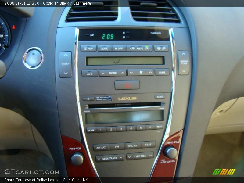 Obsidian Black / Cashmere 2008 Lexus ES 350