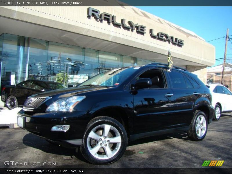 Black Onyx / Black 2008 Lexus RX 350 AWD