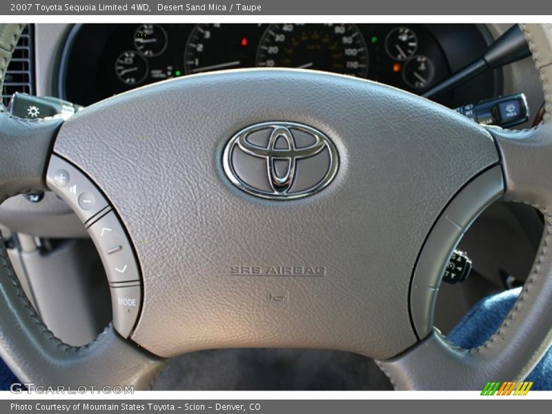 Desert Sand Mica / Taupe 2007 Toyota Sequoia Limited 4WD